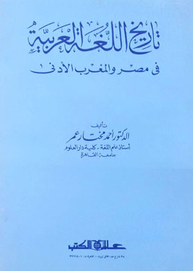 تاريخ اللغة العربية في مصر والمغرب الأدنى