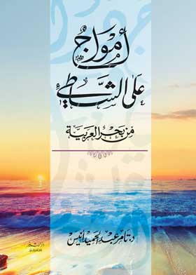 أمواج على الشاطئ من بحر العربية 